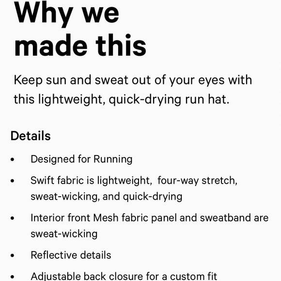 Lululemon Men’s Fast and Free Run Hat - Picture 4 of 9